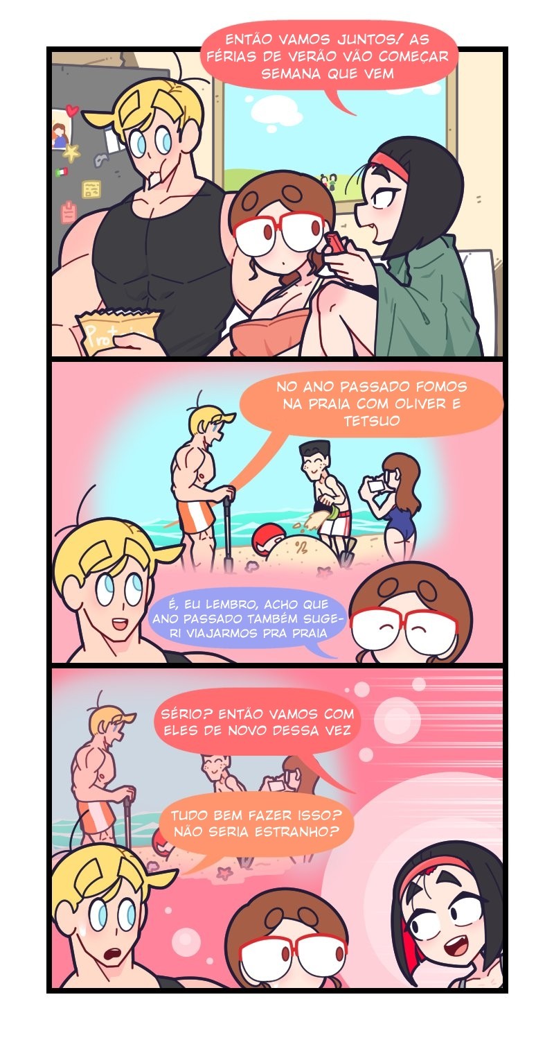 Hello! Marcolin R Part 22: Let's Go To The Beach Hentai pt-br 05