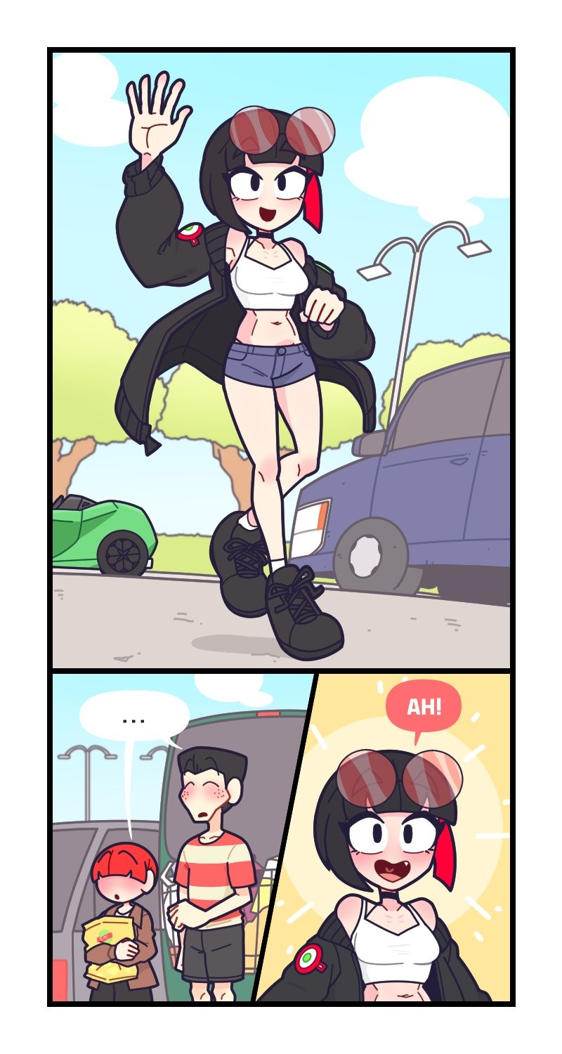 Hello! Marcolin R Part 22: Let's Go To The Beach Hentai pt-br 12