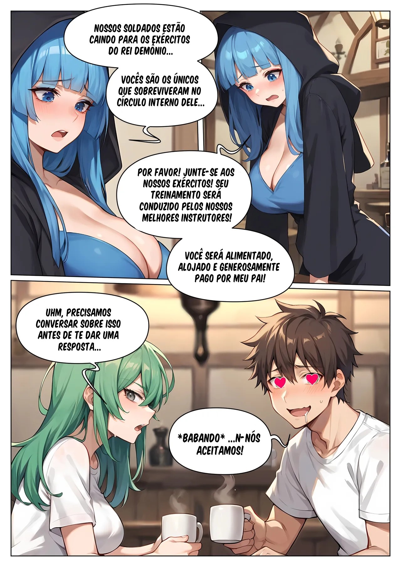 How To Be a Hero: Part Four Hentai pt-br 06