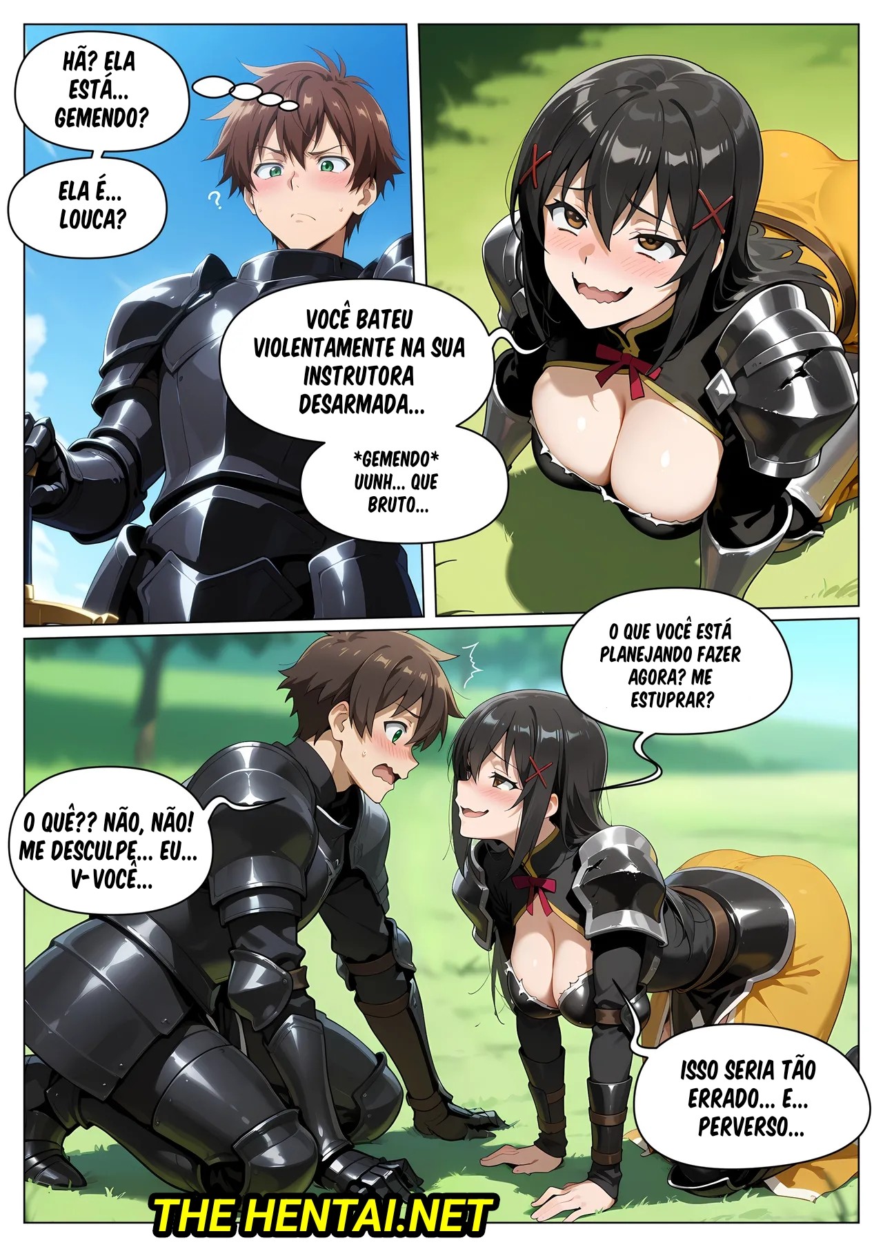 How To Be a Hero: Part Four Hentai pt-br 10
