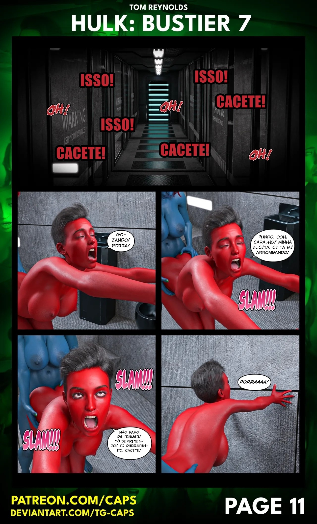 Hulk: Bustier Part 7 Hentai pt-br 11