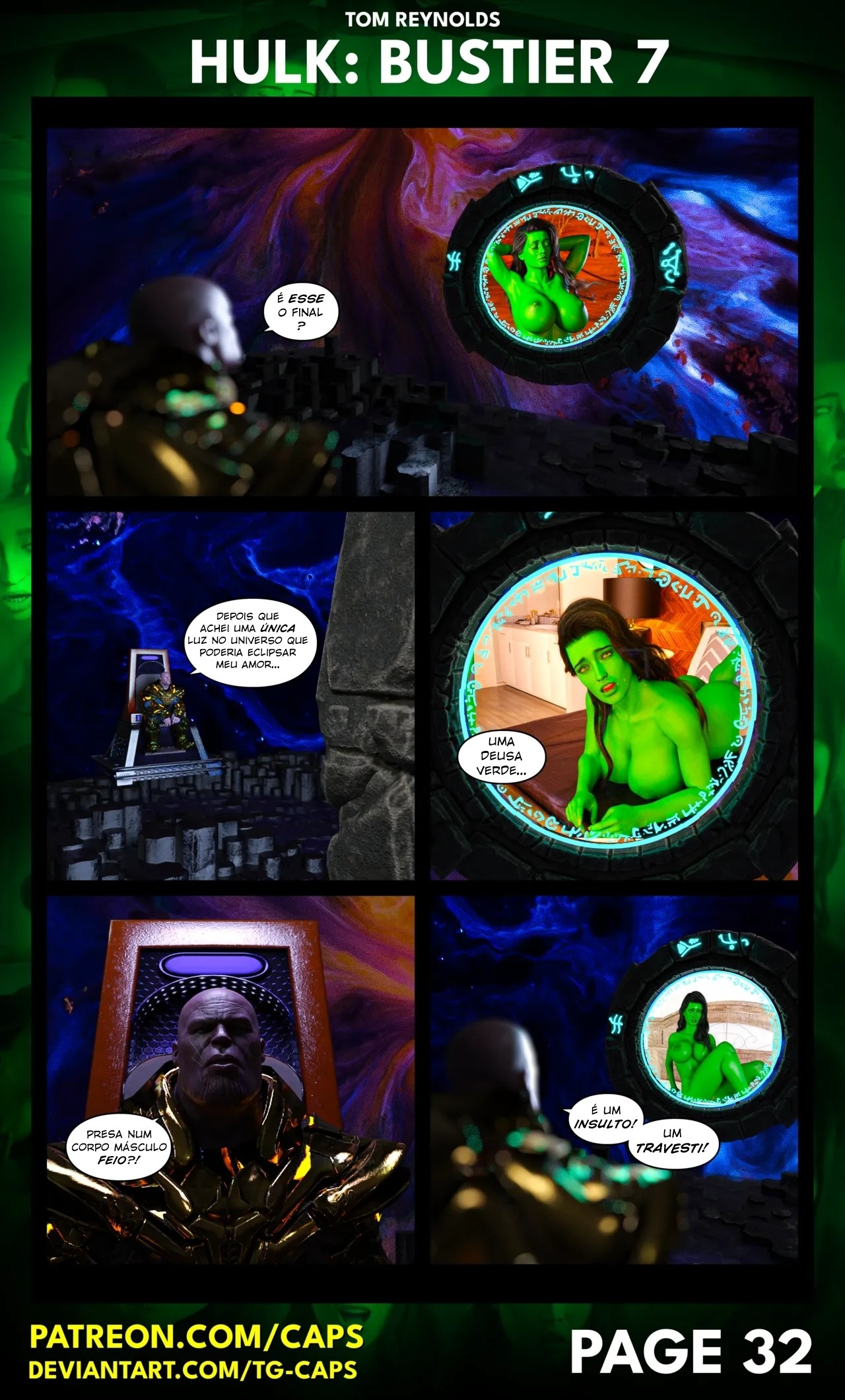 Hulk: Bustier Part 7 Hentai pt-br 32