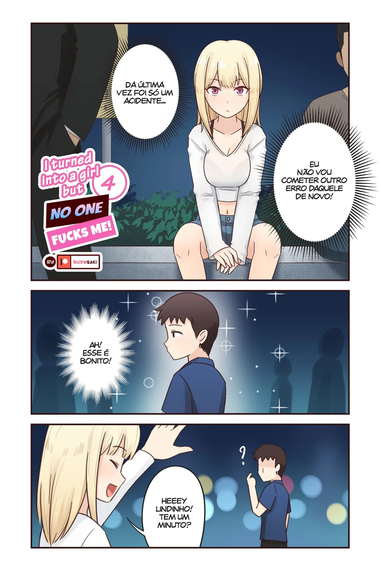 I Turned Into a Girl But NO ONE Fucks Me! Hentai pt-br 28