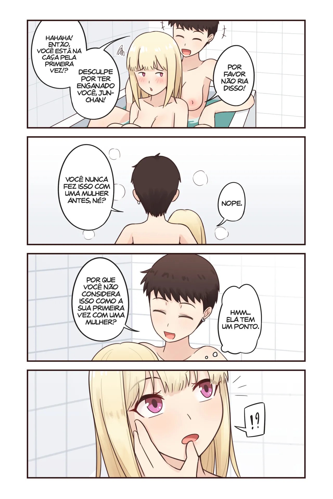 I Turned Into a Girl But NO ONE Fucks Me! Hentai pt-br 31