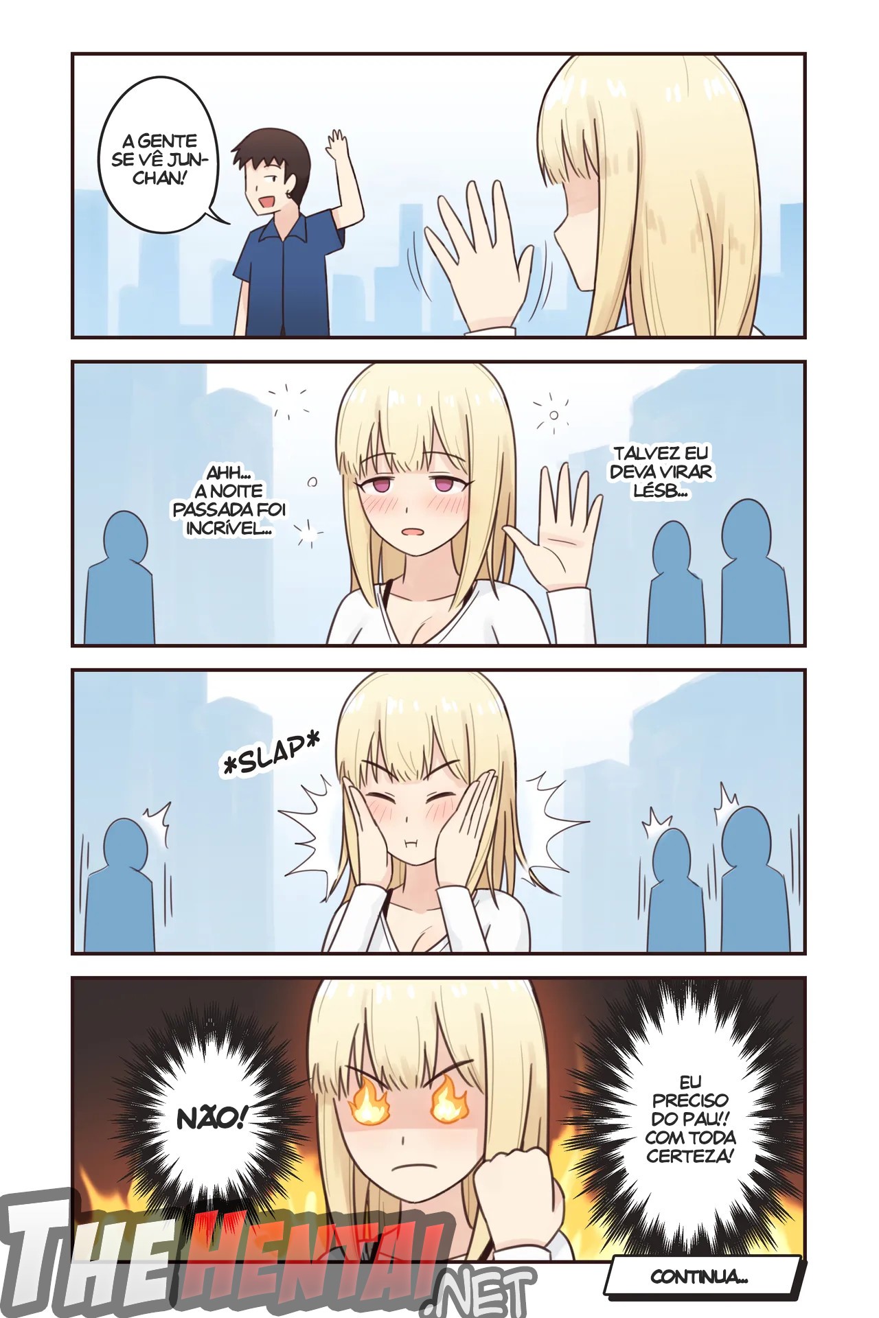 I Turned Into a Girl But NO ONE Fucks Me! Hentai pt-br 36