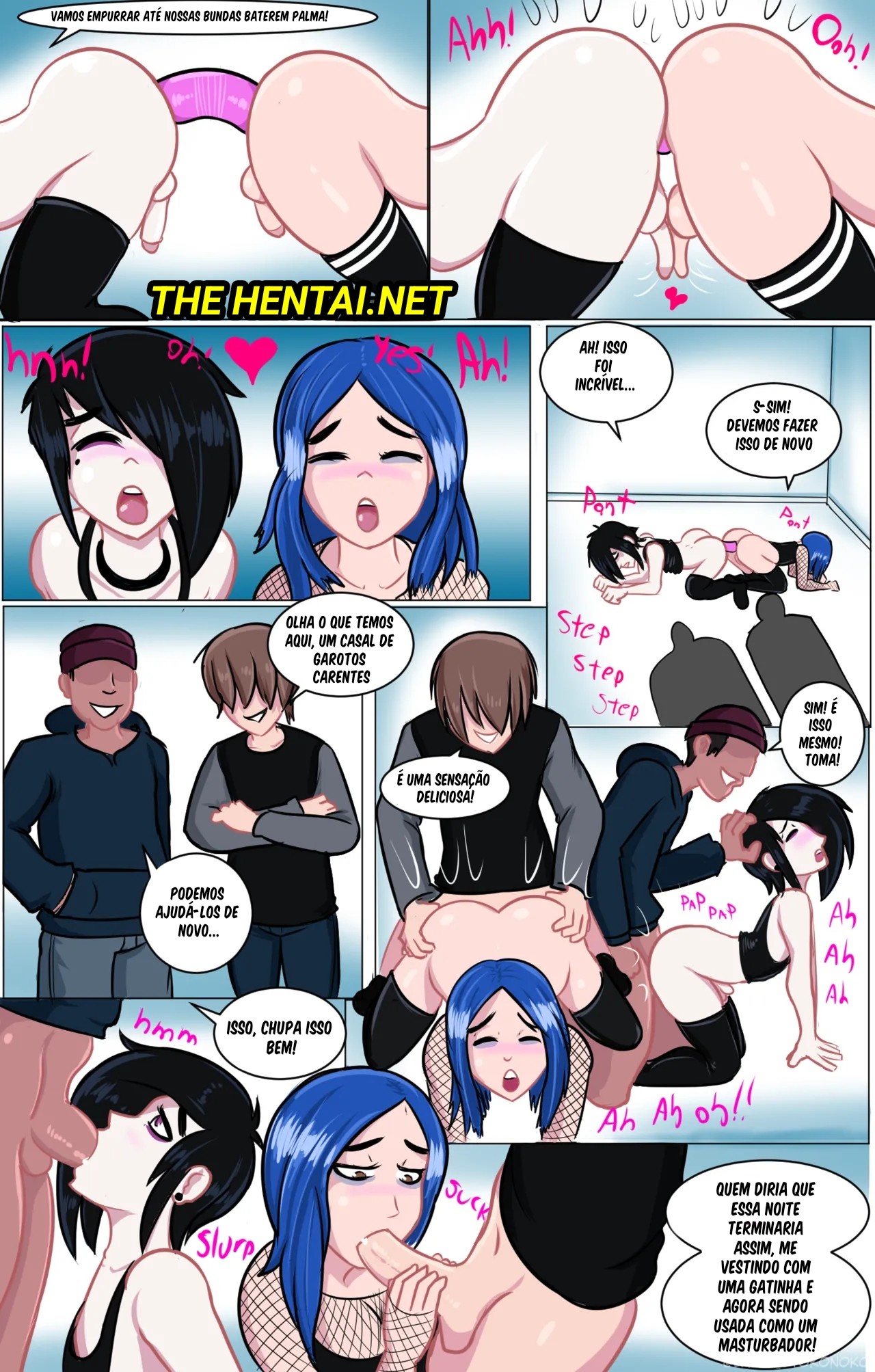 Midnight Dorm Room Fun Hentai pt-br 04