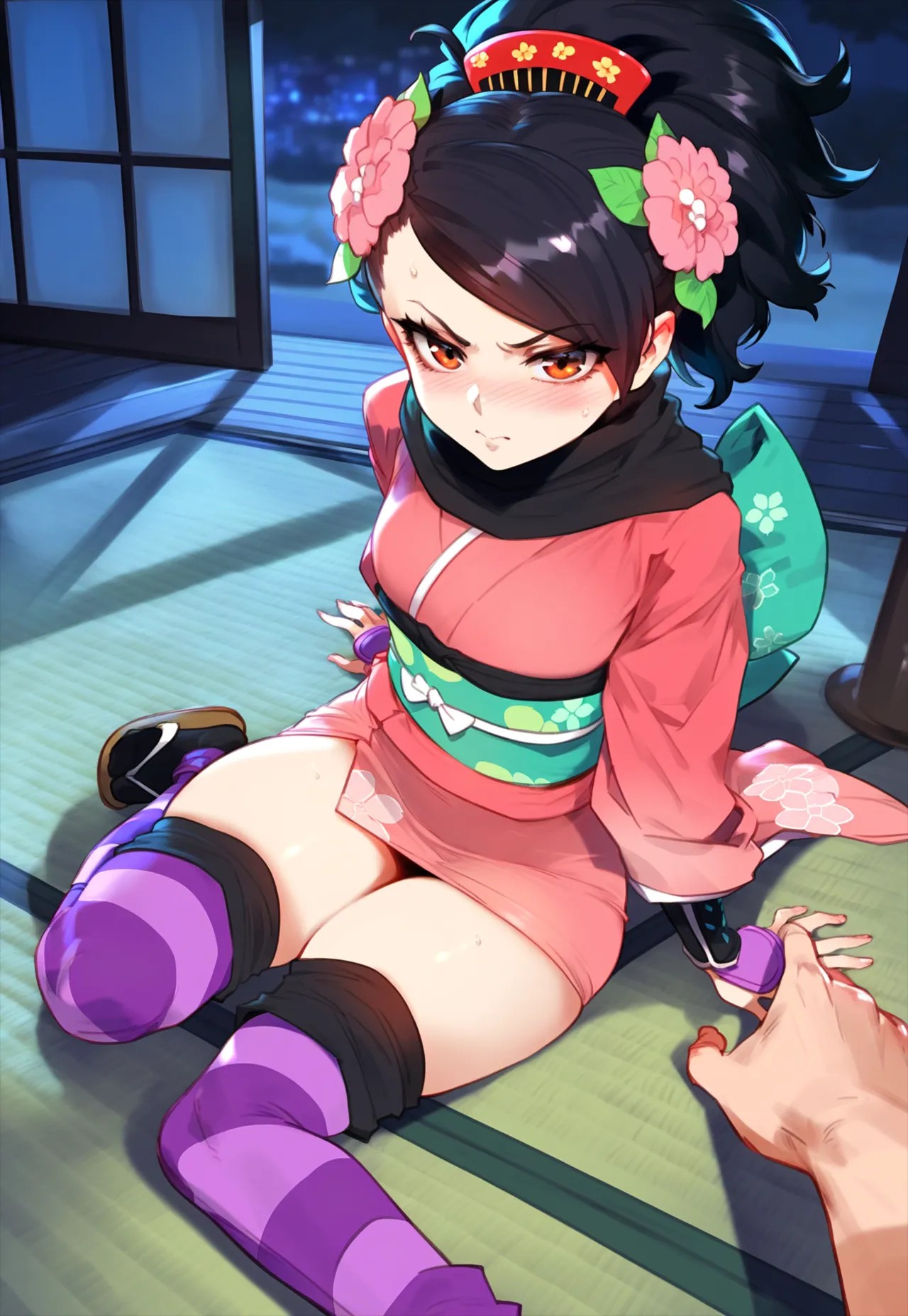 Momohime Captured Hentai pt-br 03