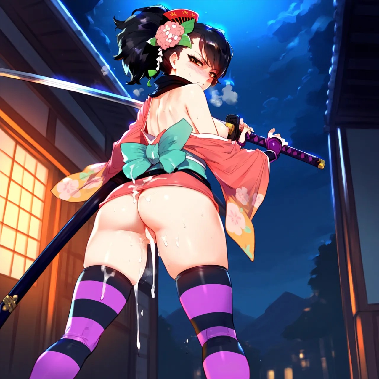 Momohime Captured Hentai pt-br 26