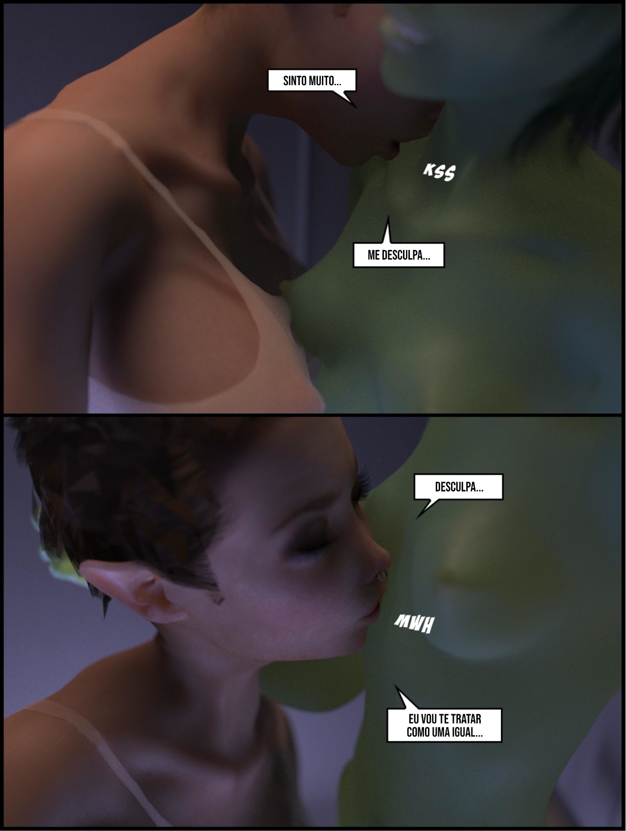 One Human Being Part 6 Hentai pt-br 105