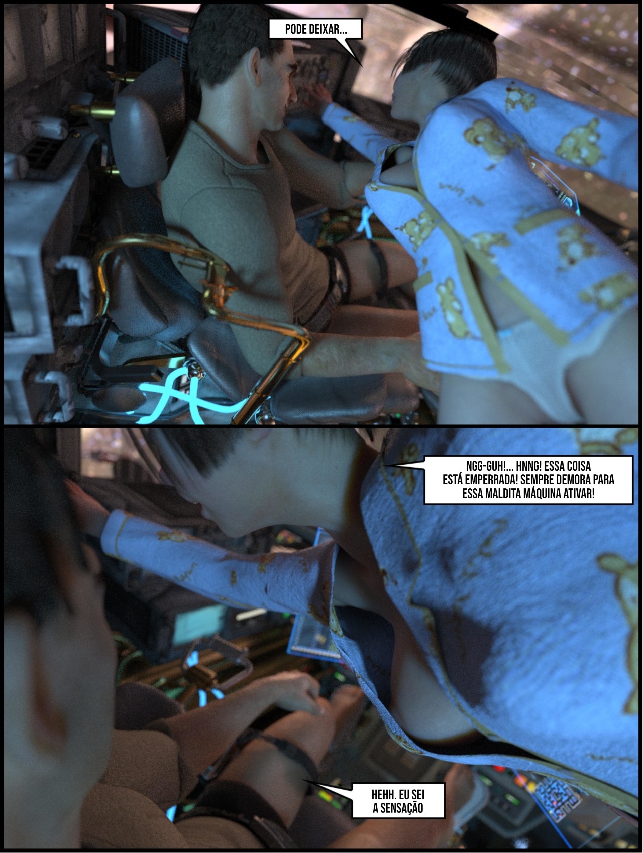One Human Being Part 6 Hentai pt-br 17