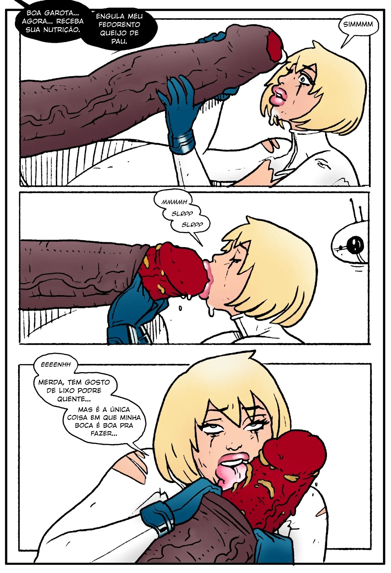 Power Girl Decimated  Hentai pt-br 58