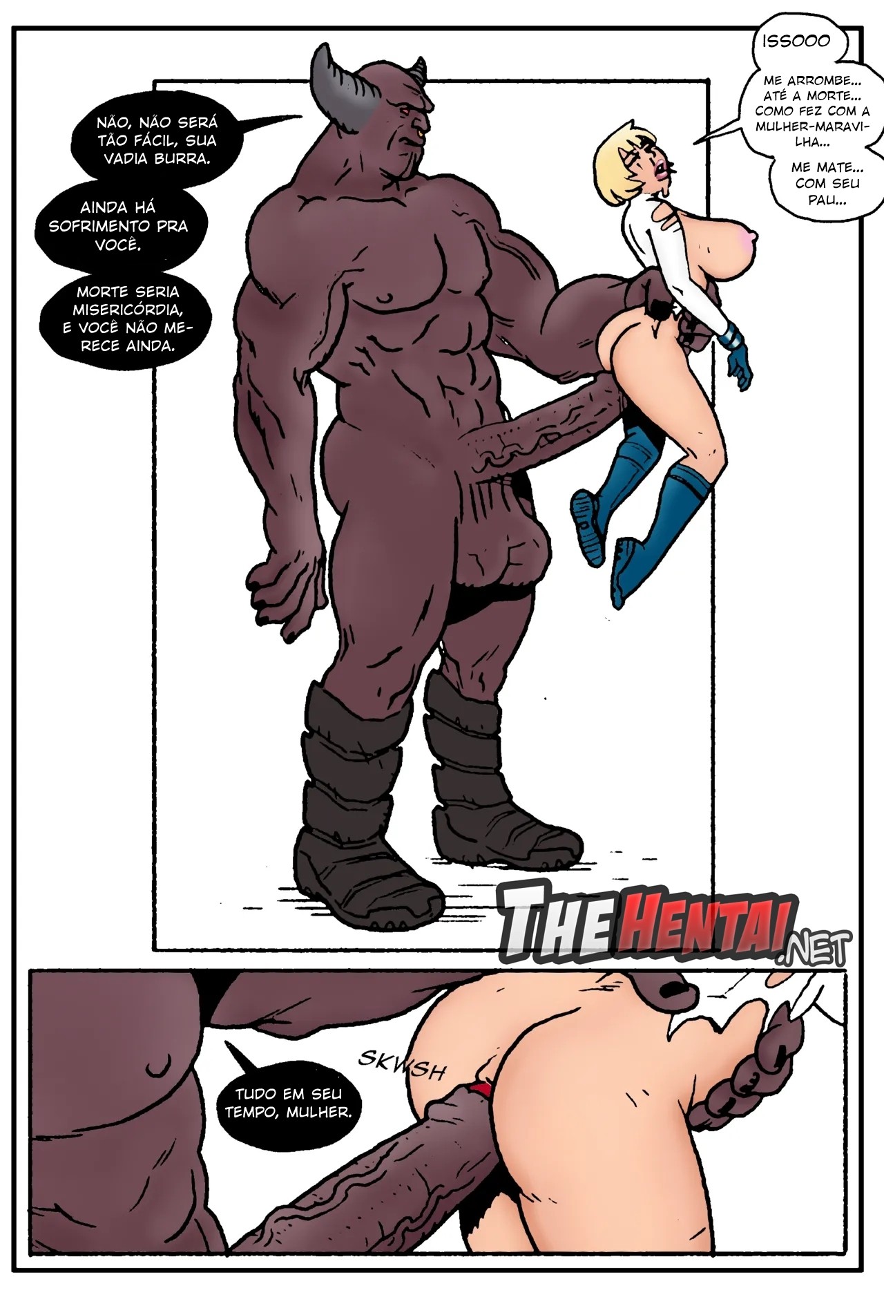 Power Girl Decimated  Hentai pt-br 84