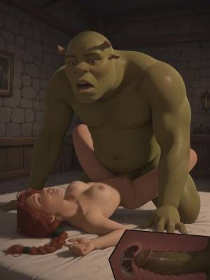 Shrek And Fiona  Hentai pt-br 53