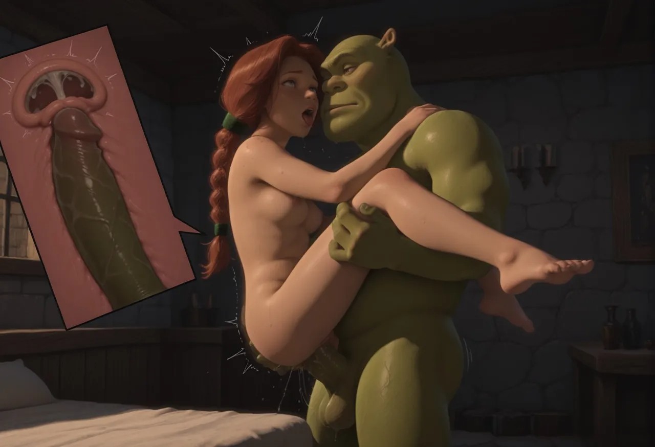 Shrek And Fiona  Hentai pt-br 69