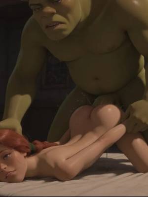 Shrek And Fiona  Hentai pt-br 75