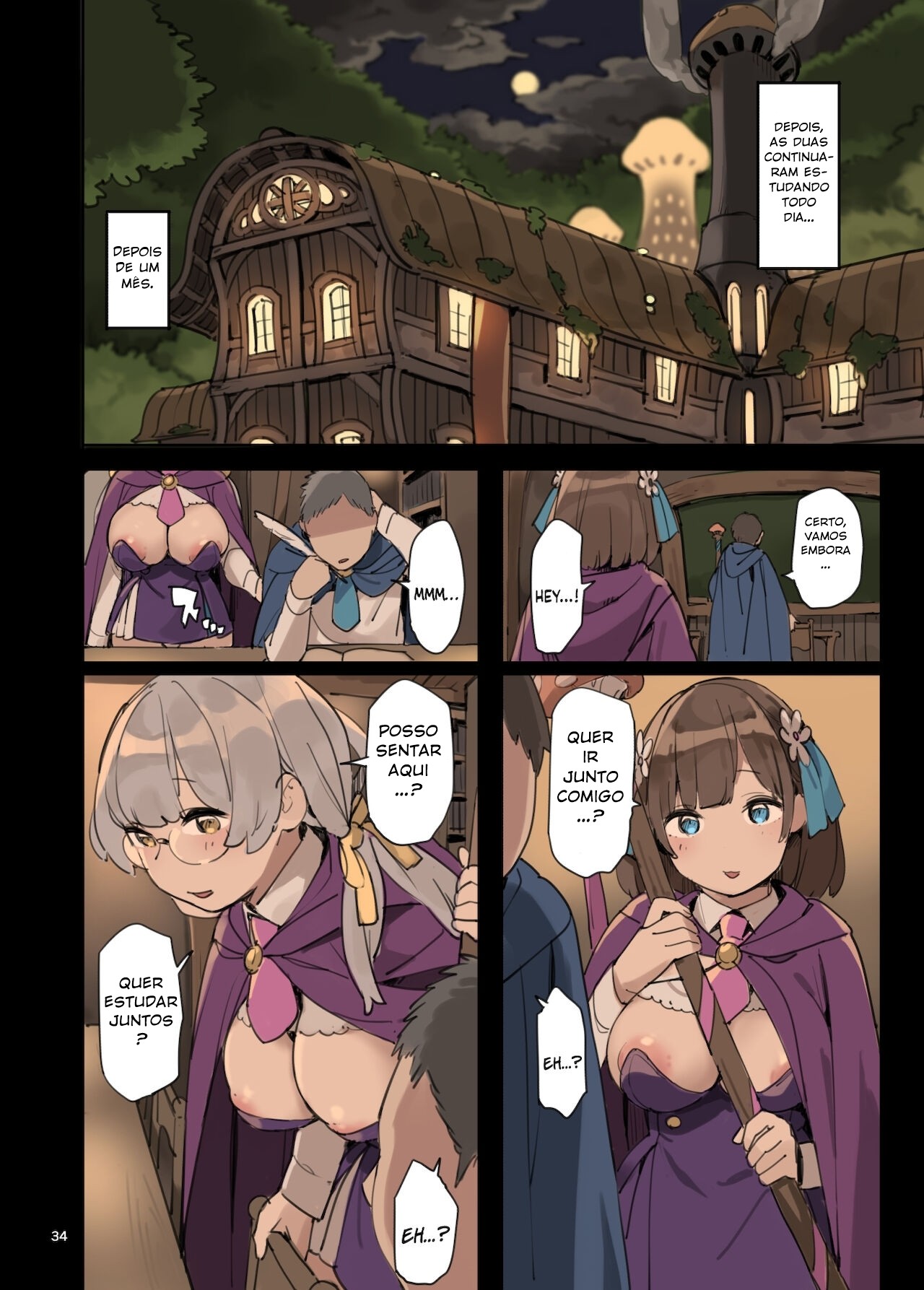 Studying Sex With Magic! Hentai pt-br 34
