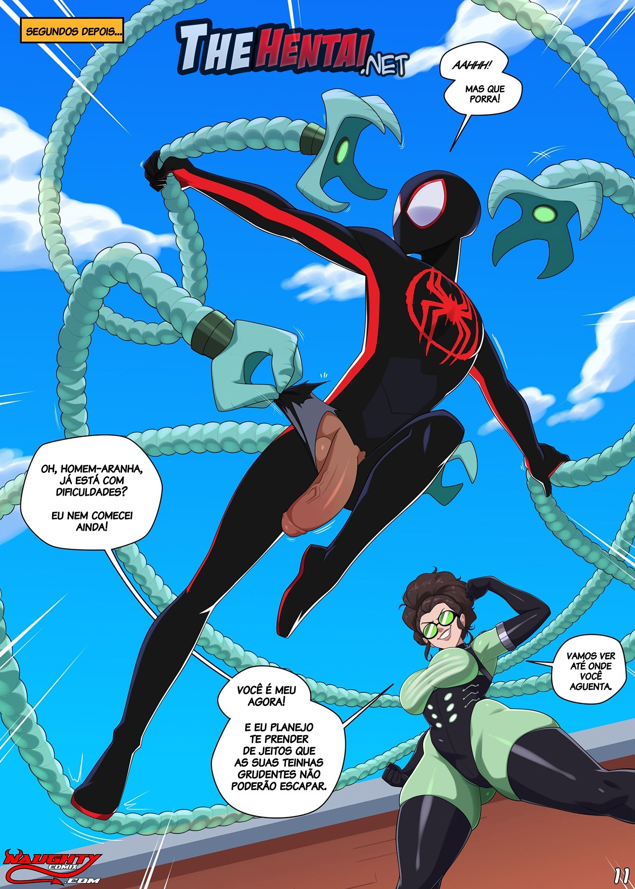 The Perverted Spider-Man Hentai pt-br 11