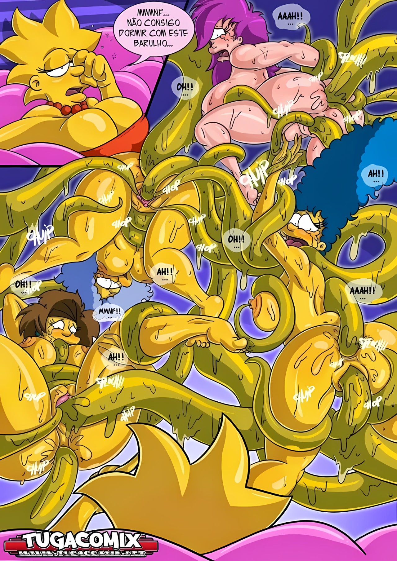 The Simpsons: Into The Multiverse Part 1 Hentai pt-br 17