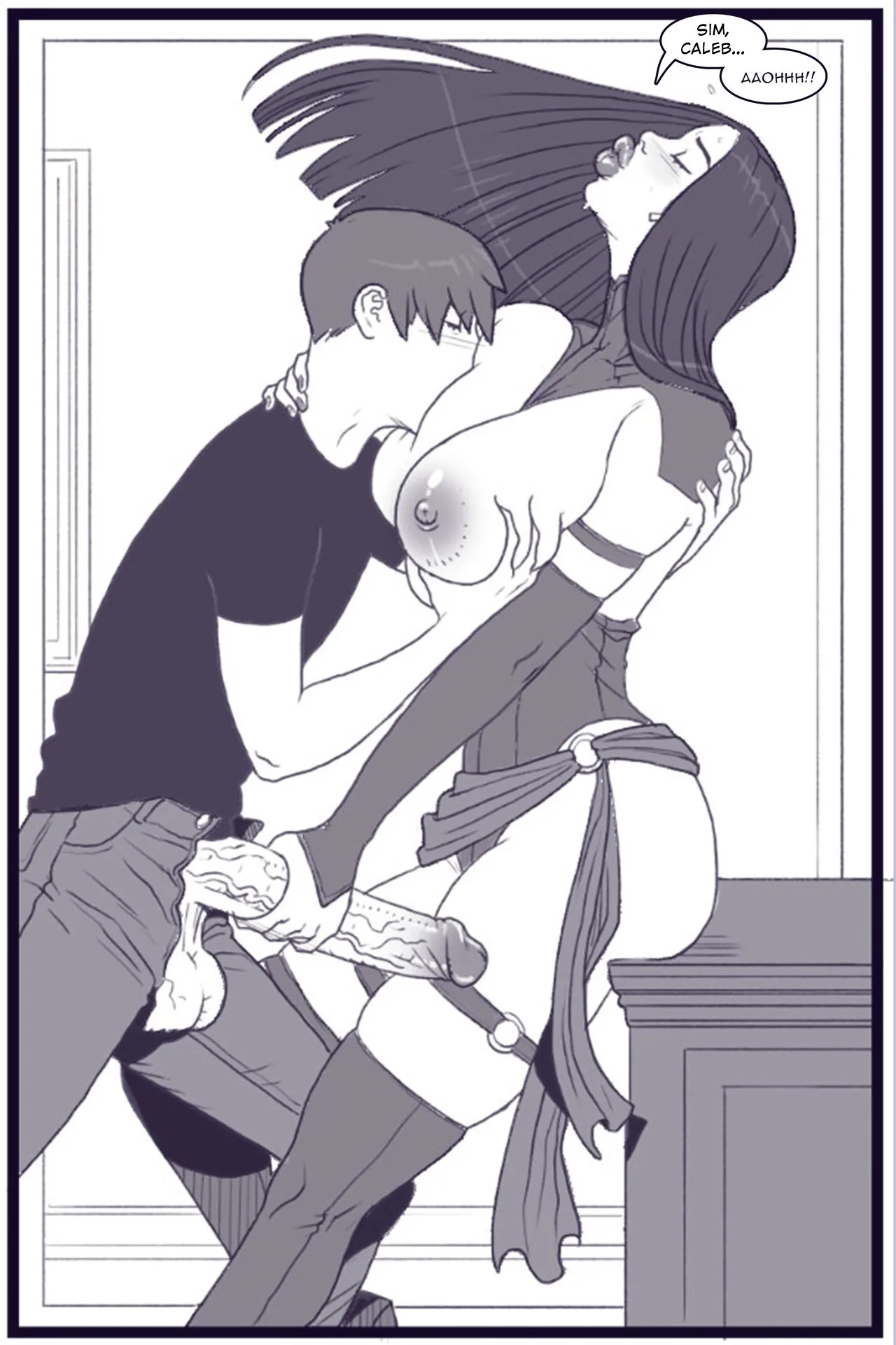 X Academy Bimbofied Hentai pt-br 41