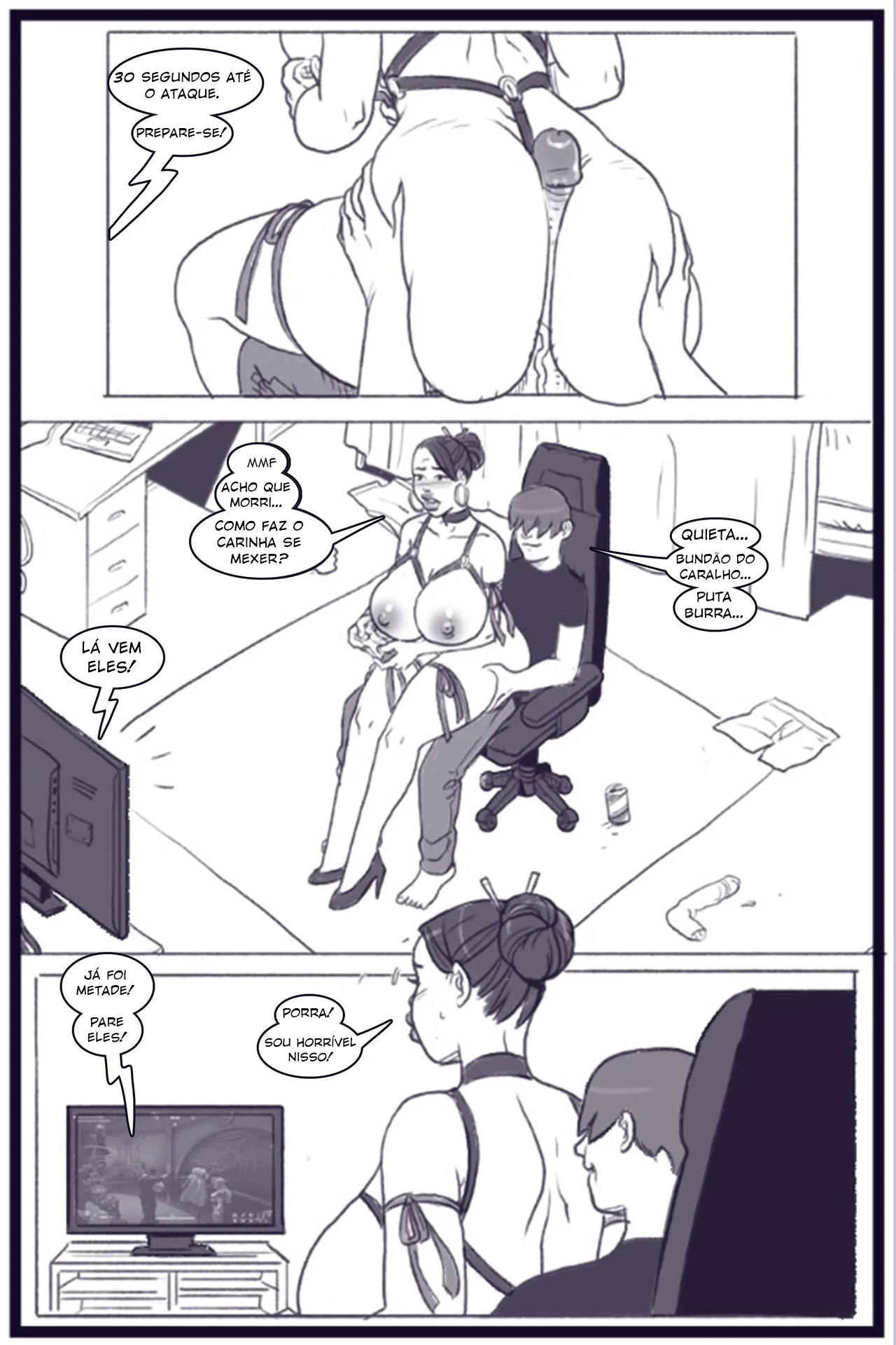 X Academy Bimbofied Hentai pt-br 56