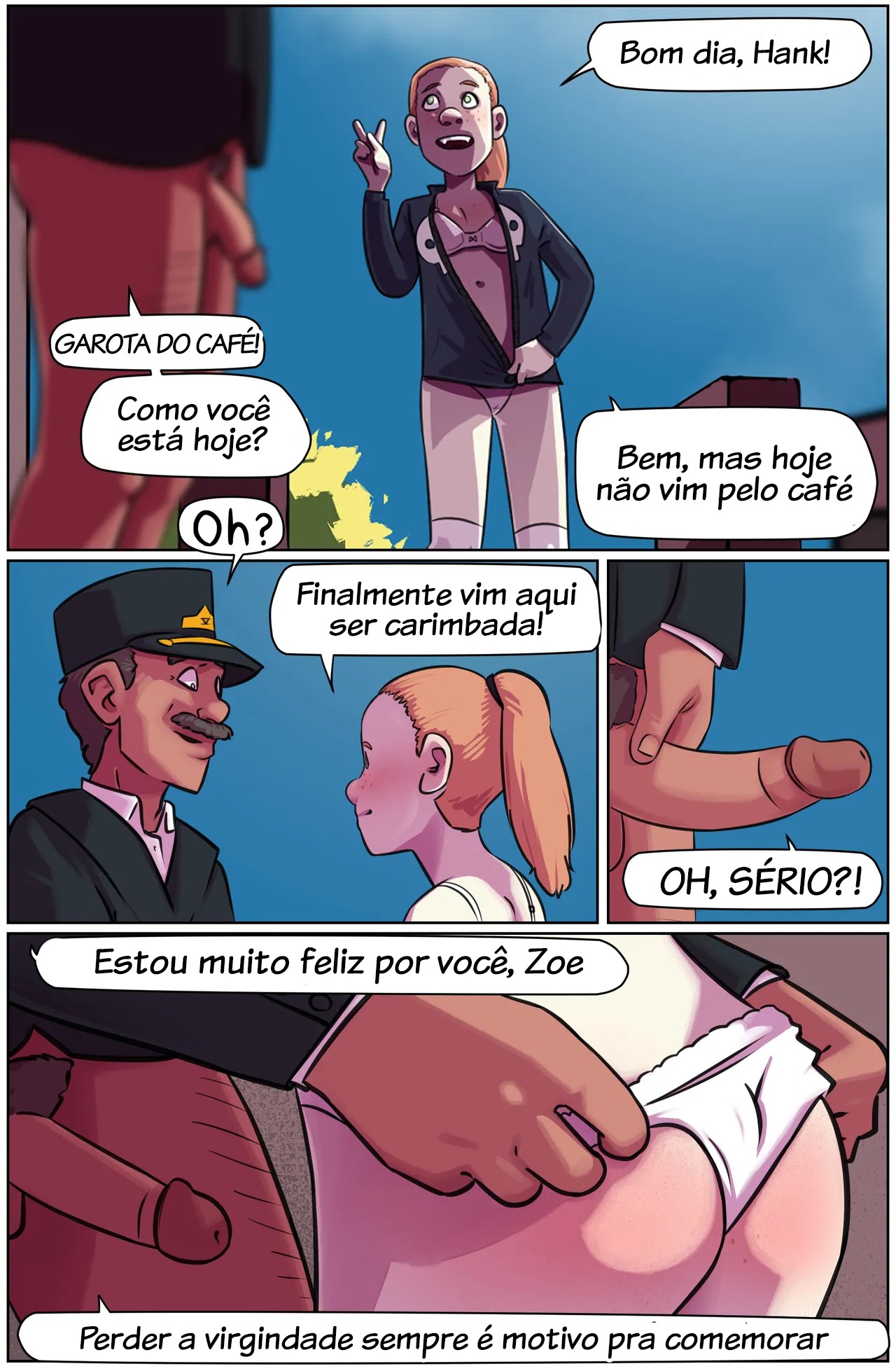 Zoe The Vampire: Zoe's Big Day Hentai pt-br 12