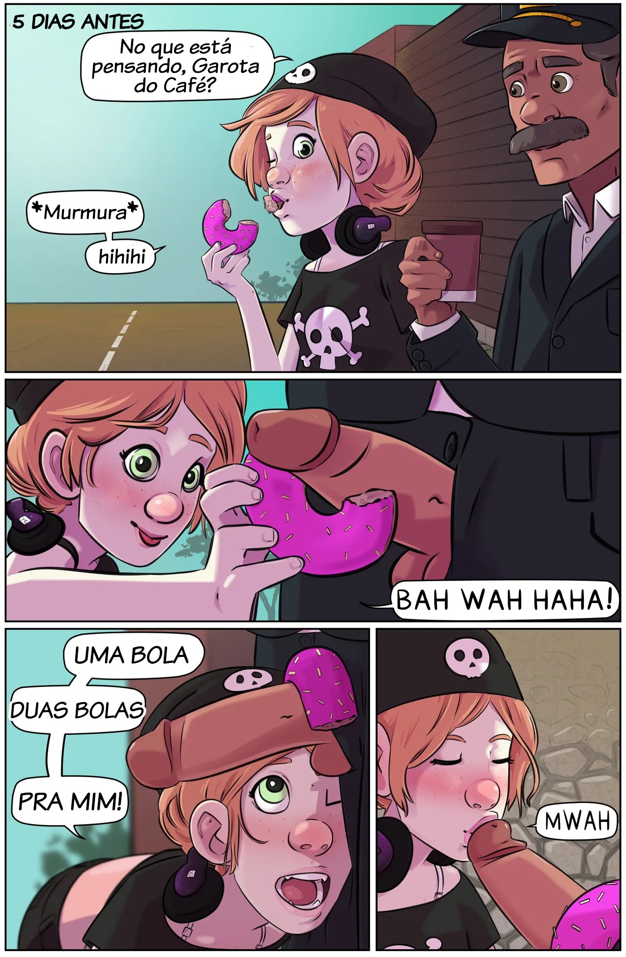 Zoe The Vampire: Zoe's Big Day Hentai pt-br 27
