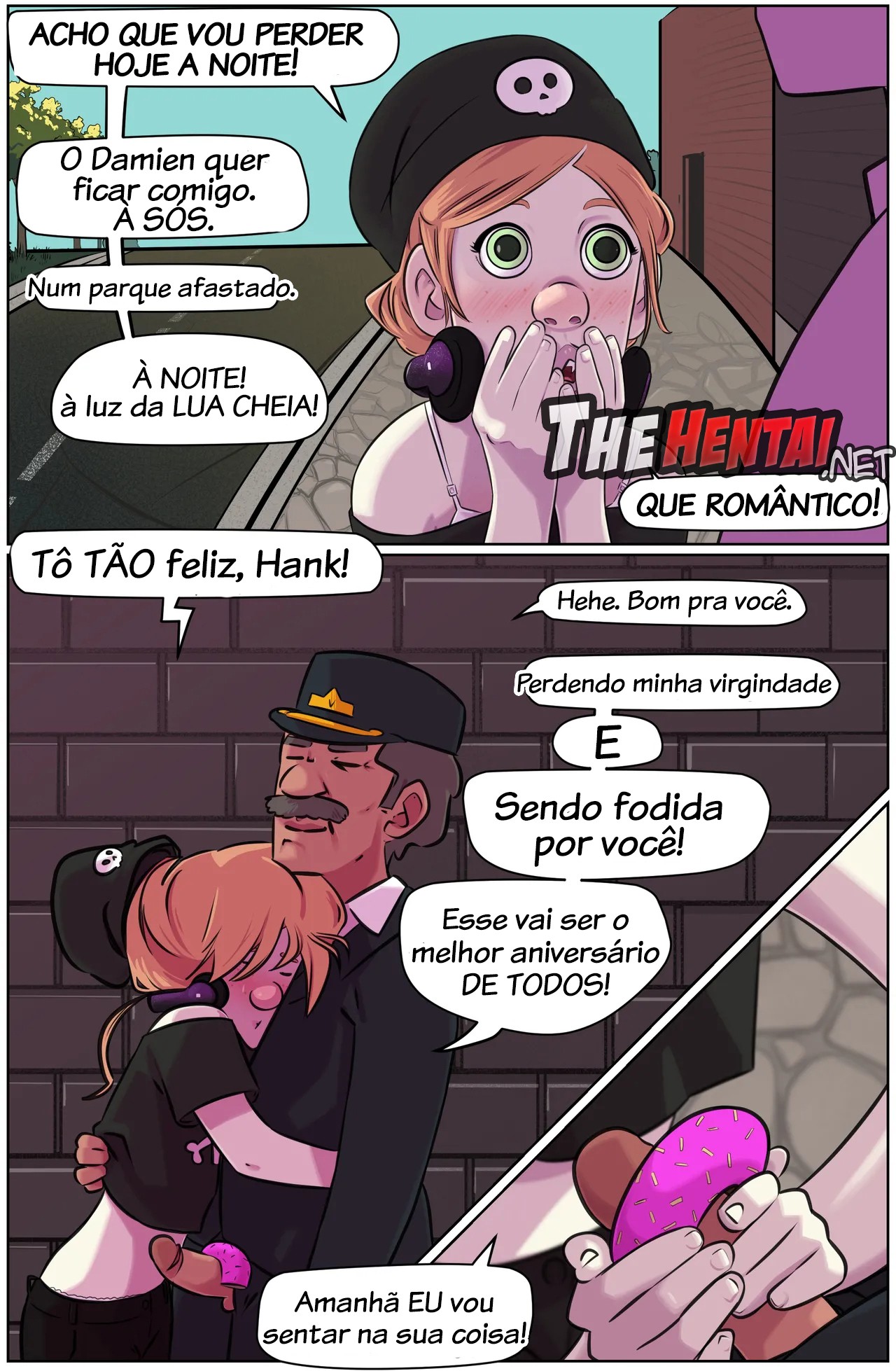 Zoe The Vampire: Zoe's Big Day Hentai pt-br 28