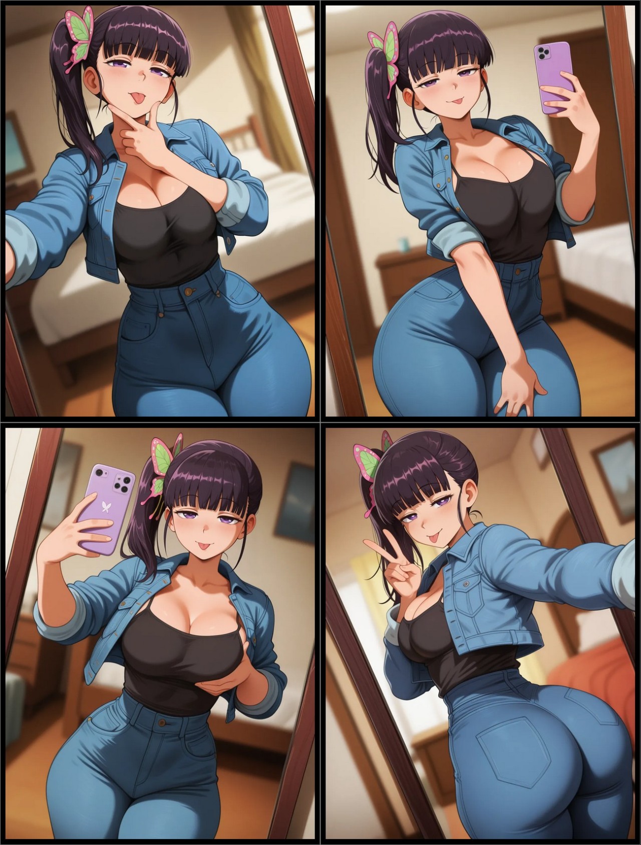 AI Generated: Kanao Tsuyuri Hentai pt-br 14