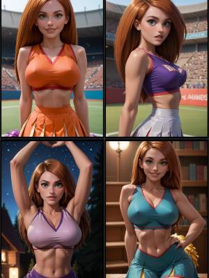 AI Generated: Kim Possible By EugenericAI Hentai pt-br 03