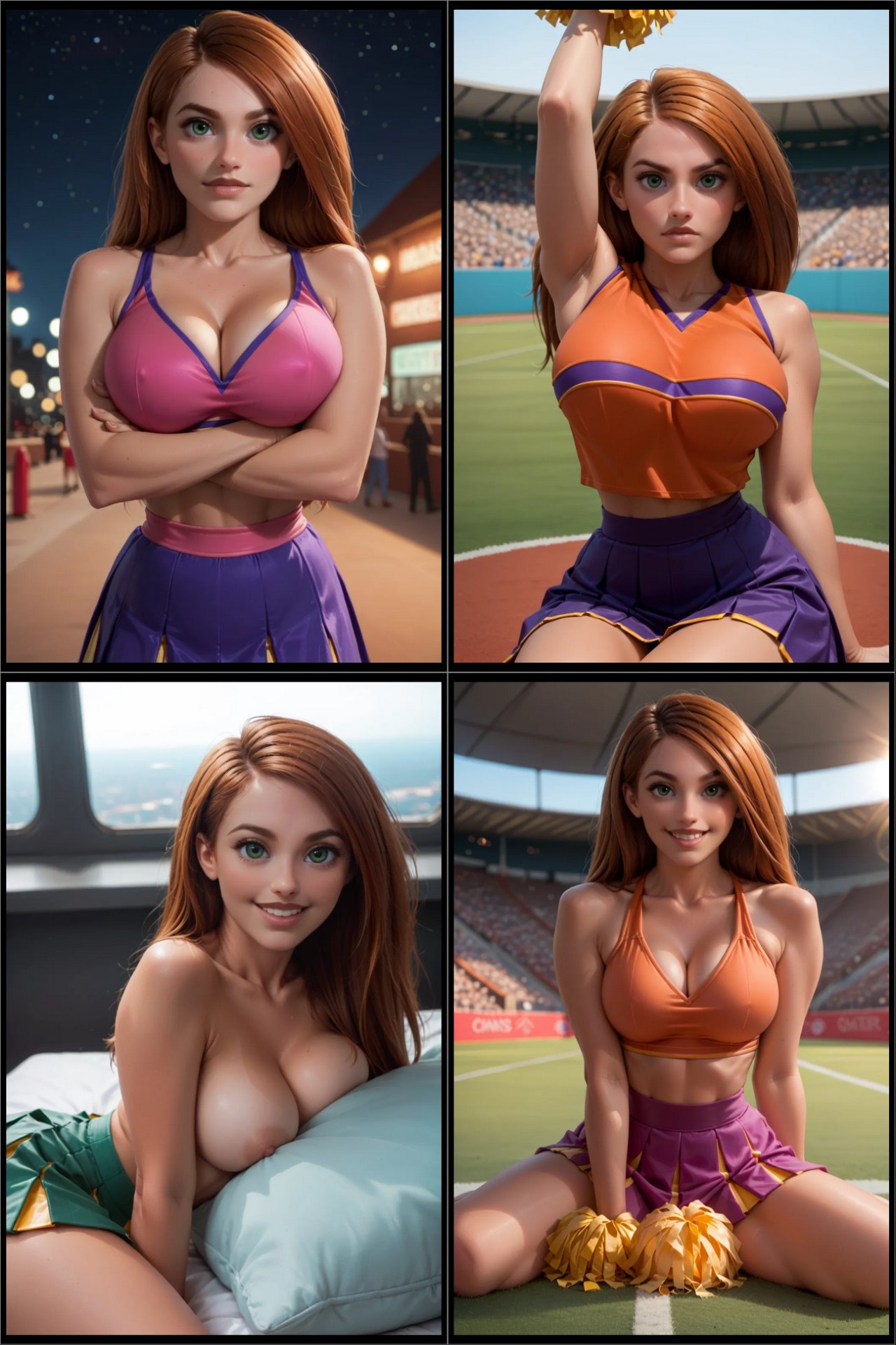 AI Generated: Kim Possible By EugenericAI Hentai pt-br 04