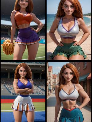 AI Generated: Kim Possible By EugenericAI Hentai pt-br 07