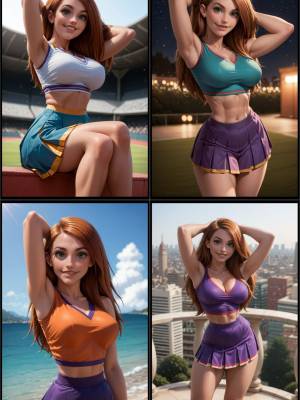 AI Generated: Kim Possible By EugenericAI Hentai pt-br 08
