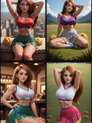 AI Generated: Kim Possible By EugenericAI Hentai pt-br 10