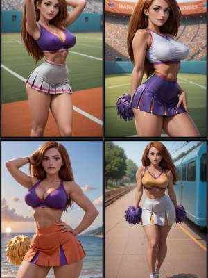 AI Generated: Kim Possible By EugenericAI Hentai pt-br 16