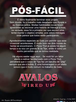AVALOS: Fired Up Hentai pt-br 64