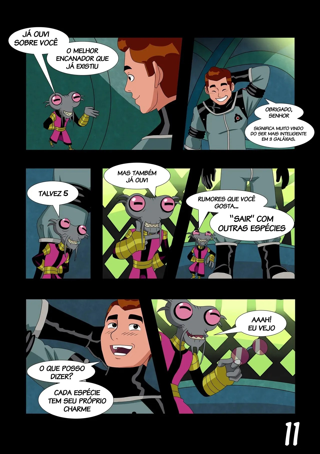 Ben 10: Chaquetrix Part 2 Hentai pt-br 12