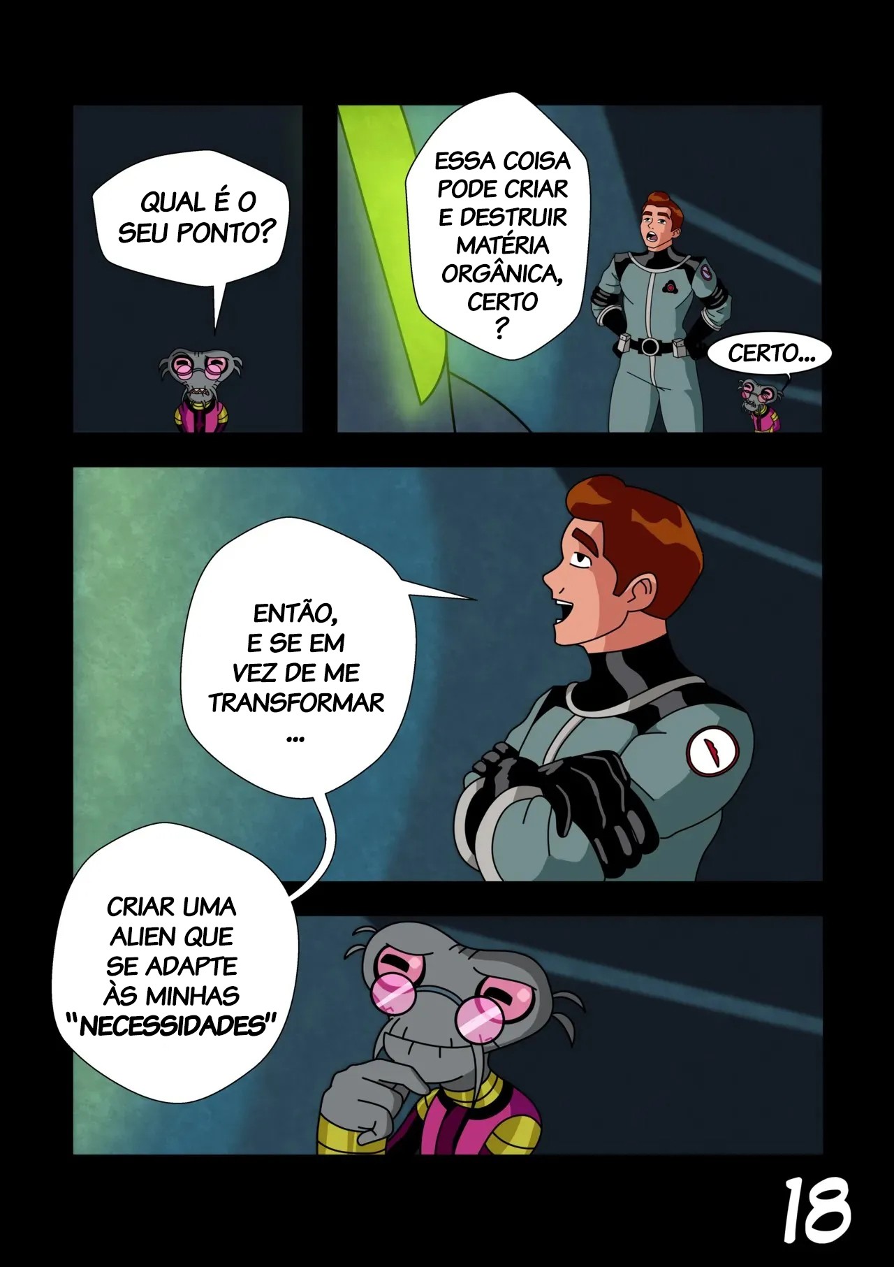 Ben 10: Chaquetrix Part 2 Hentai pt-br 19