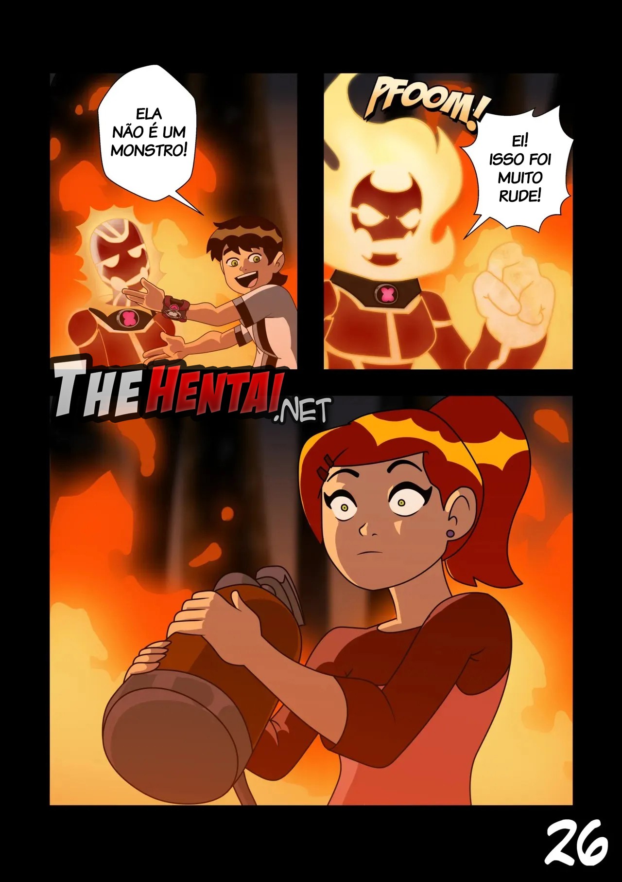 Ben 10: Chaquetrix Part 2 Hentai pt-br 27