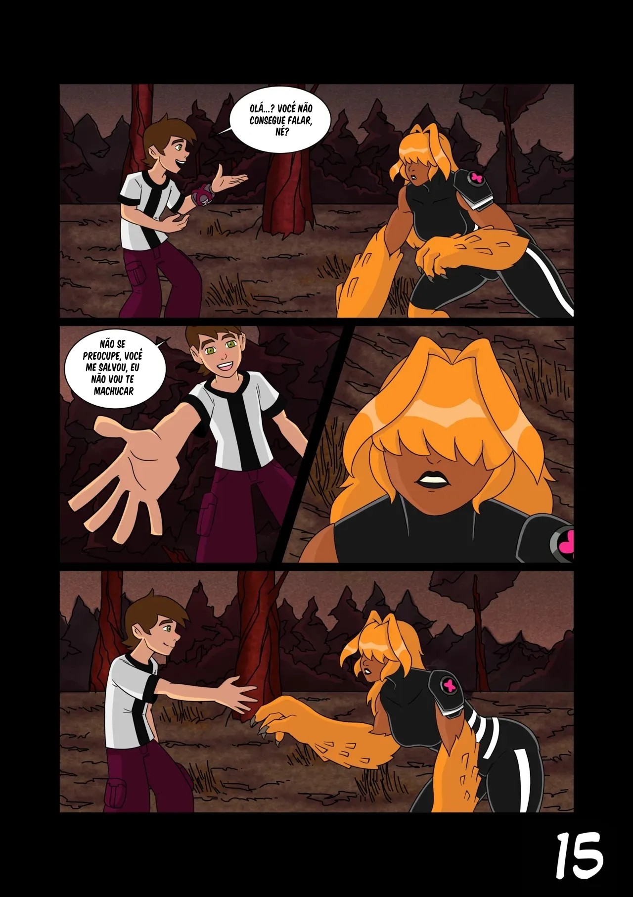 Ben 10: Chaquetrix Part 4 Hentai pt-br 16