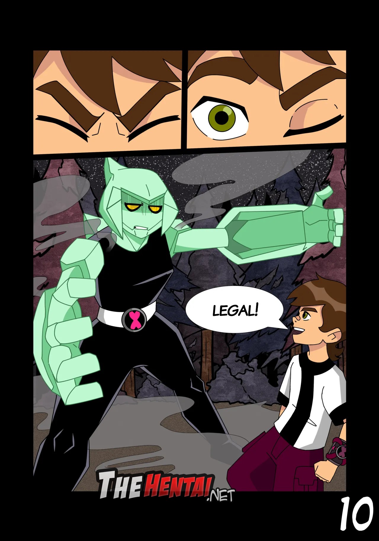 Ben 10: Chaquetrix Part 5 Hentai pt-br 11