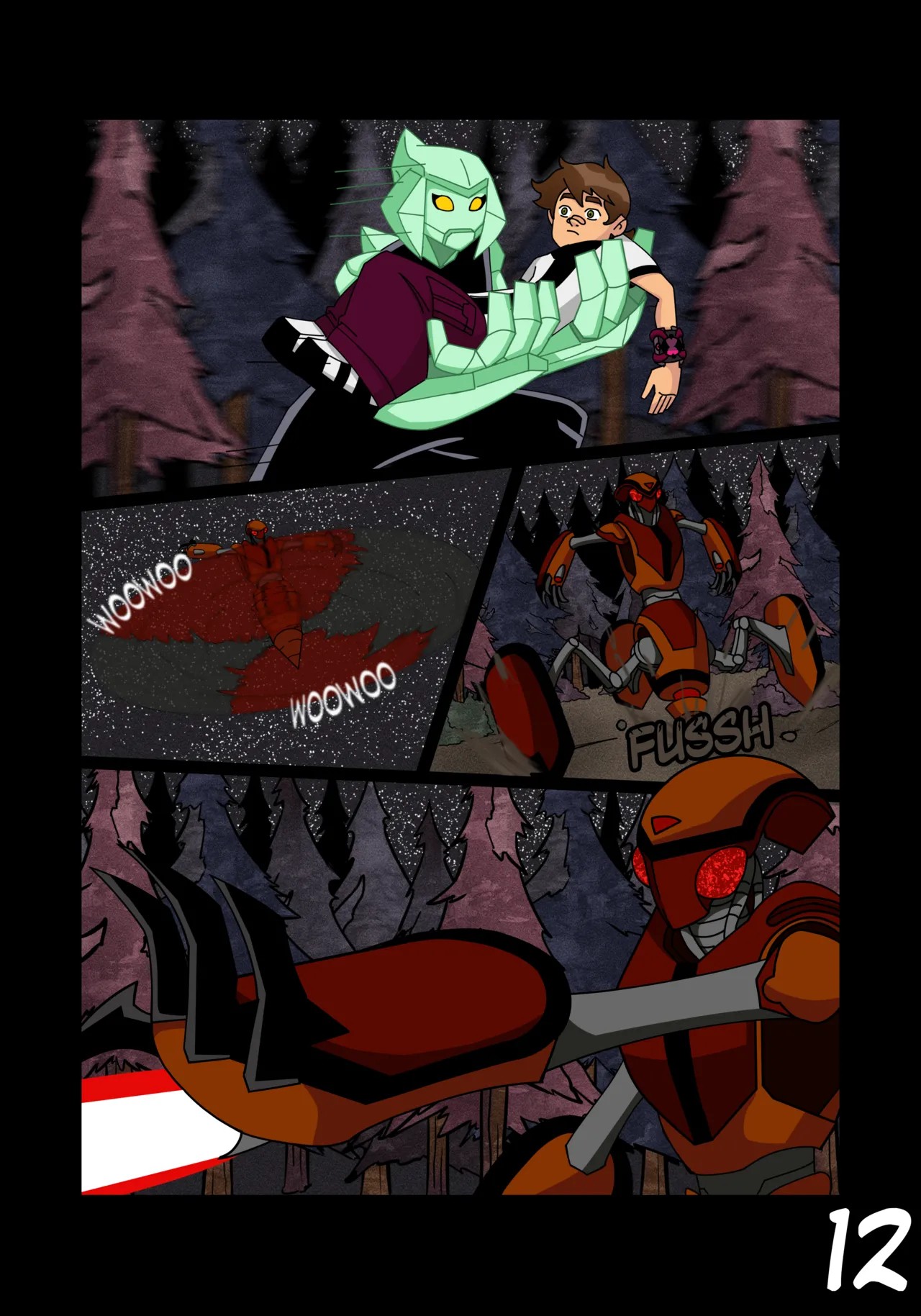 Ben 10: Chaquetrix Part 5 Hentai pt-br 13