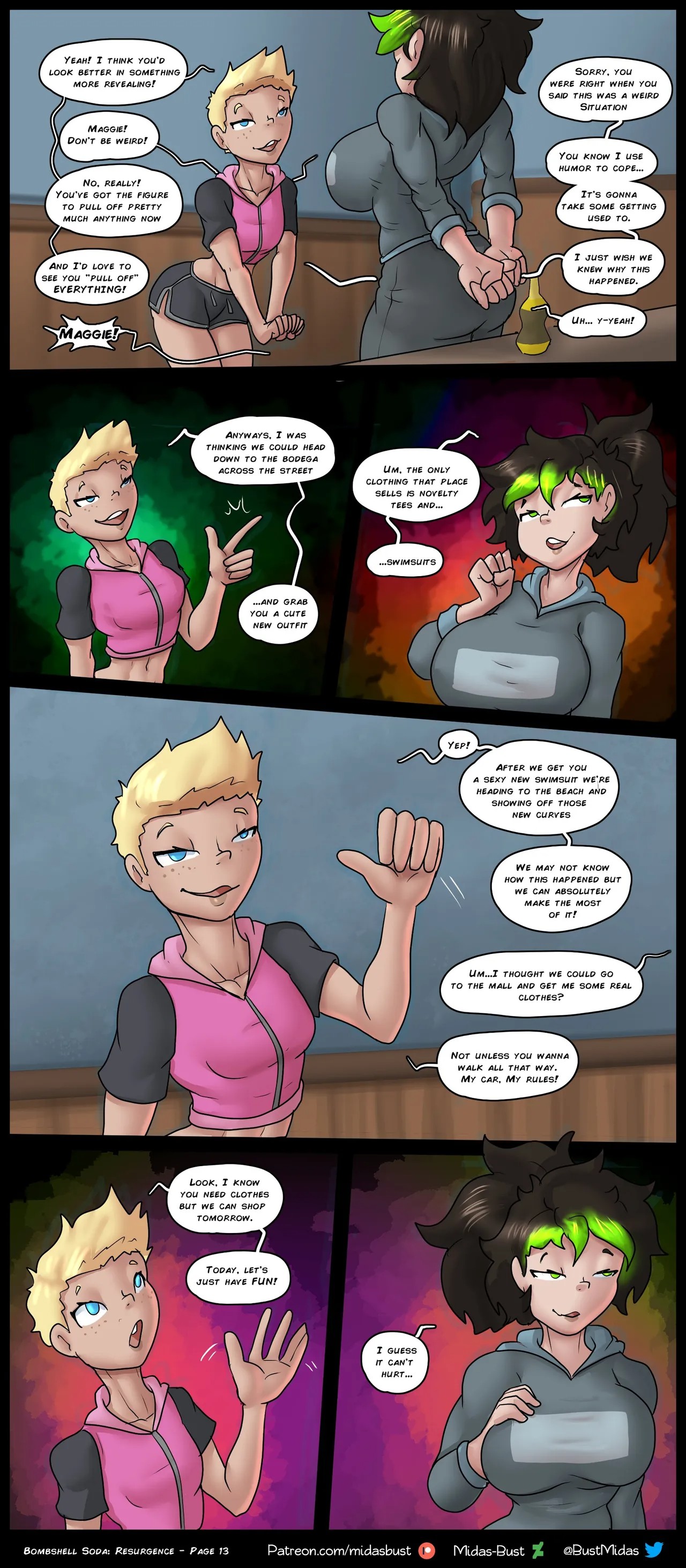 Bombshell Soda: Resurgence Hentai pt-br 13