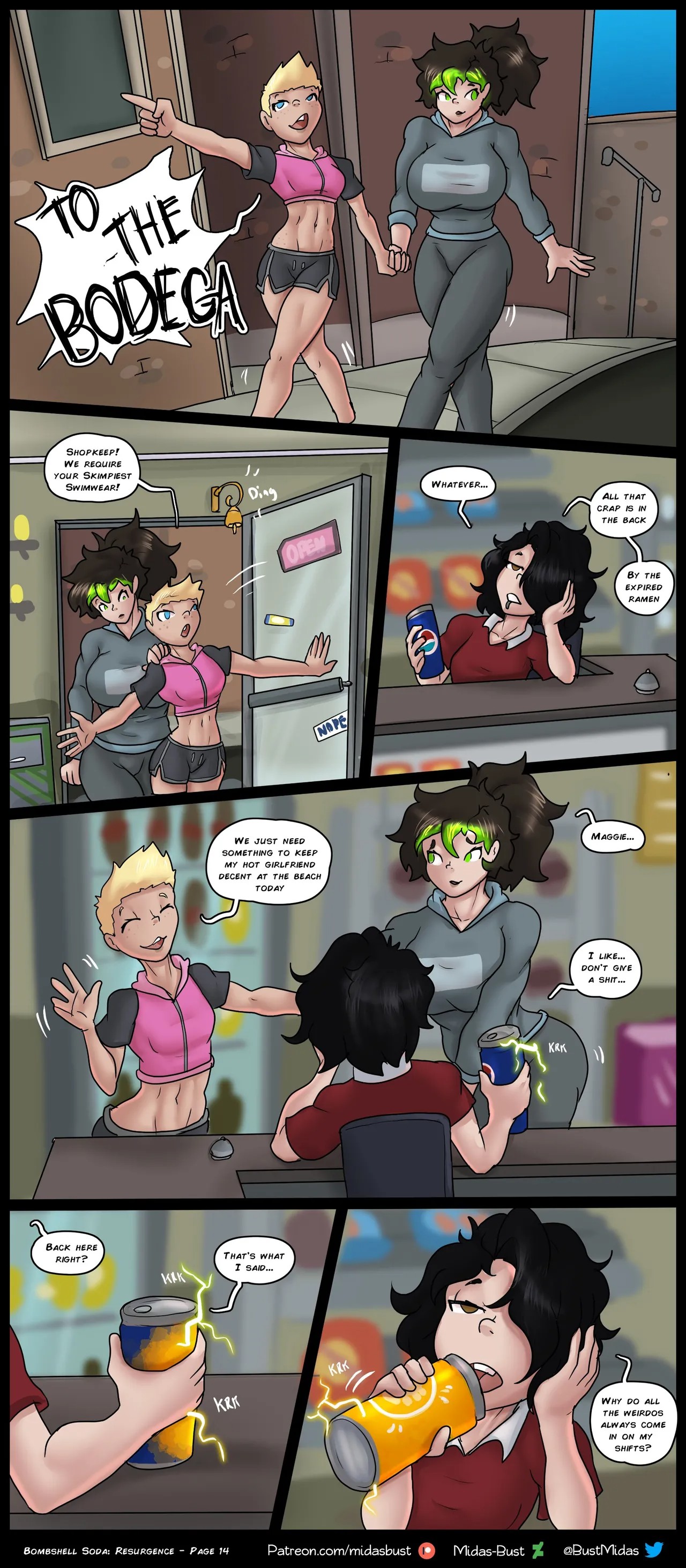 Bombshell Soda: Resurgence Hentai pt-br 14