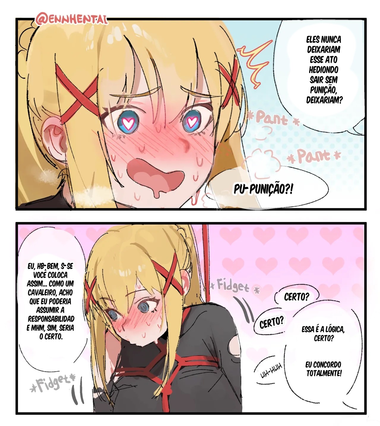 Dorkness x Kazuma Hentai pt-br 03