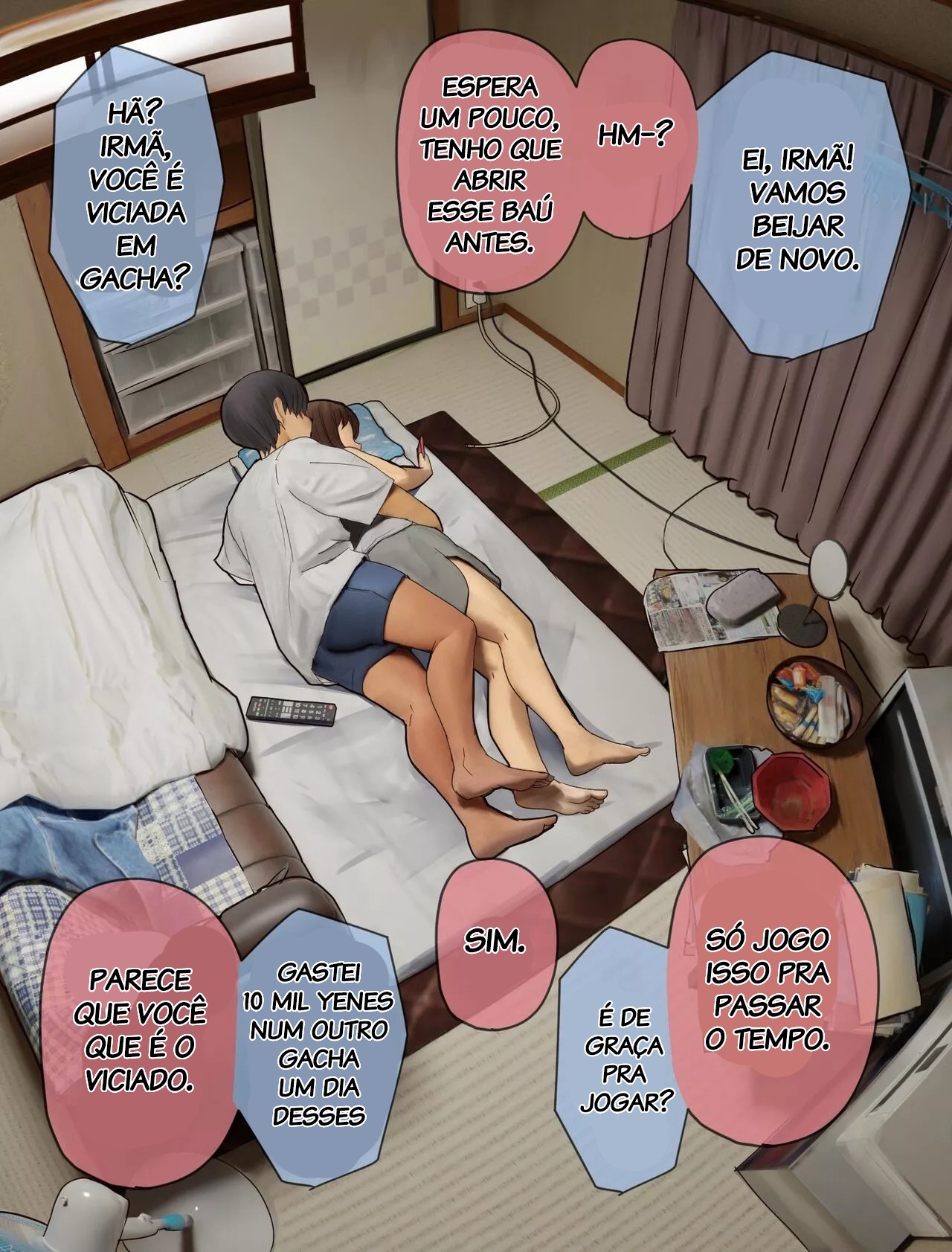 Everyday Conversations With My Big Sister Part 1 Hentai pt-br 96