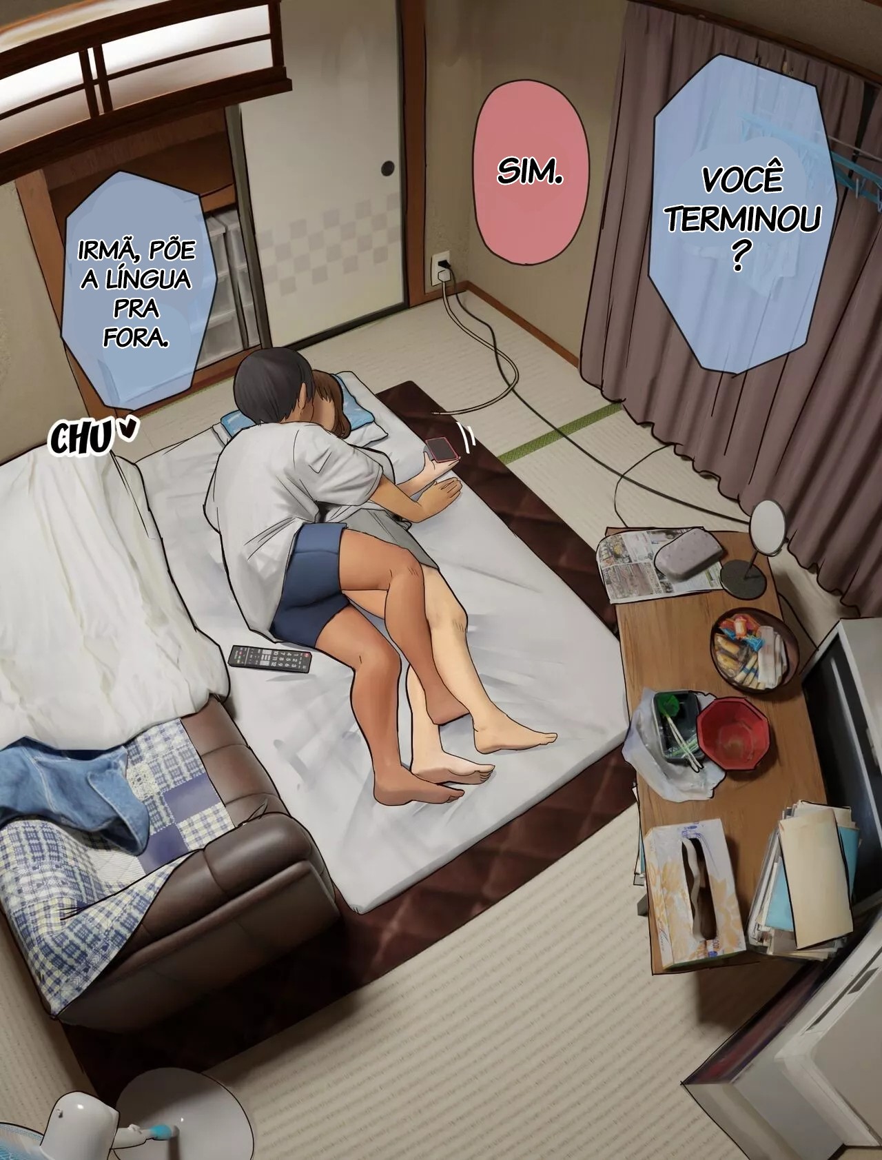Everyday Conversations With My Big Sister Part 1 Hentai pt-br 97