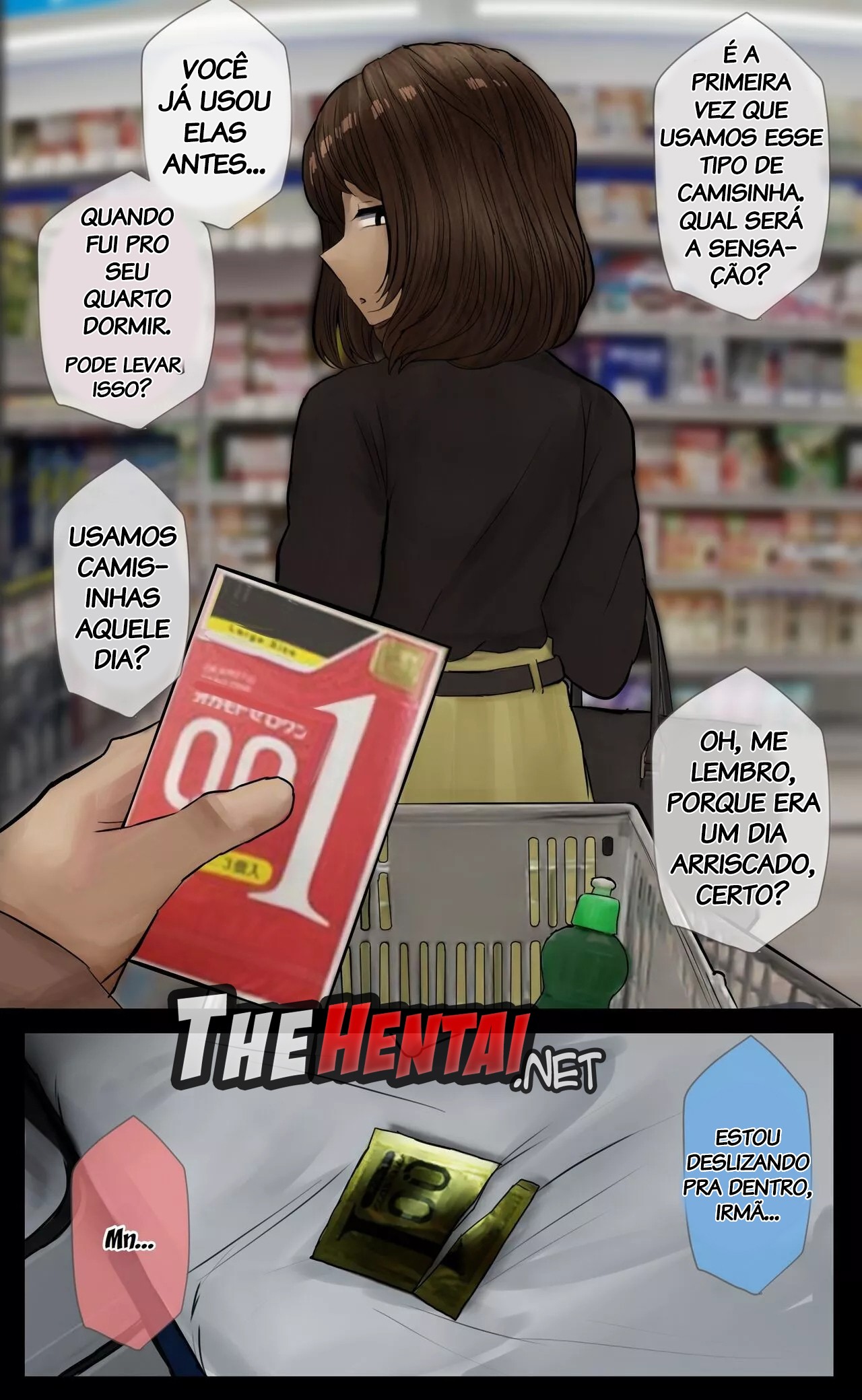 Everyday Conversations With My Big Sister Part 2 Hentai pt-br 28