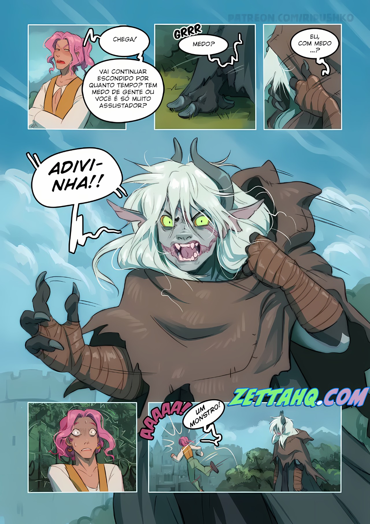 Handsome And The Beast Hentai pt-br 10