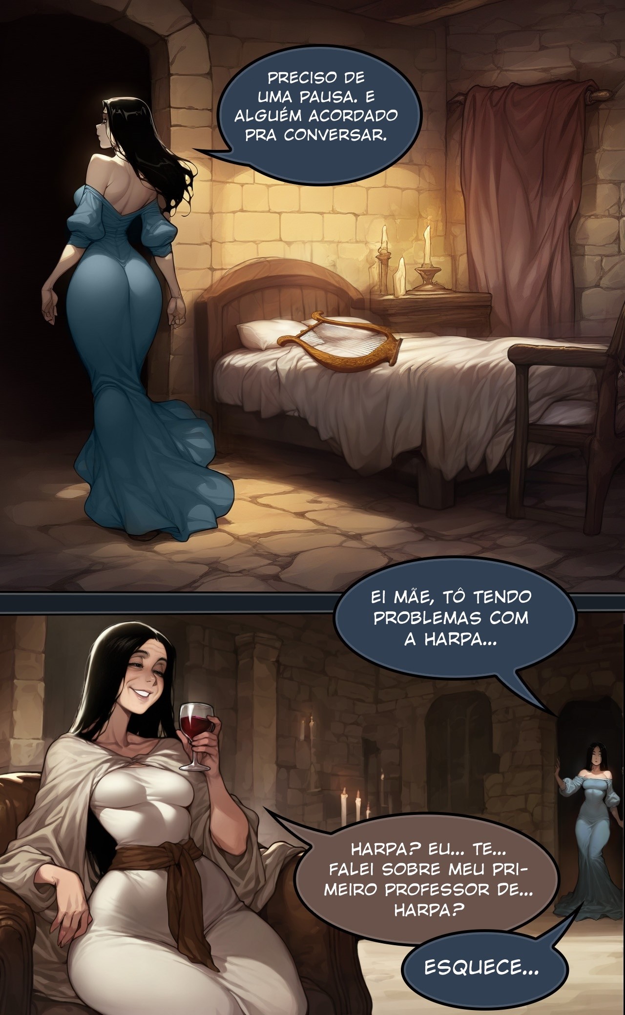 Harper's Keep Hentai pt-br 53