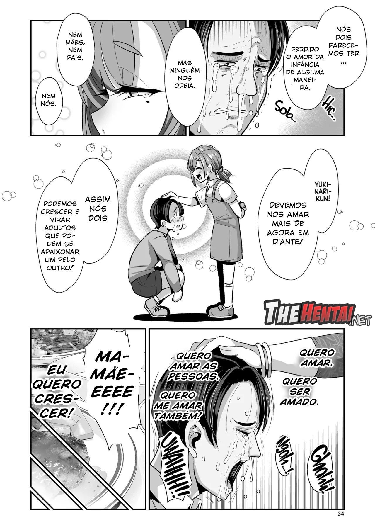 Her, My Younger Well-Endowed Stepmom, And Me, a Sill Old Guy Who's Only Ever Wanted To Be Loved Hentai pt-br 36